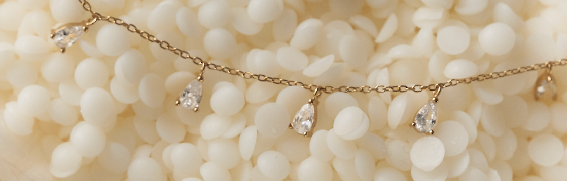 Collar DROPS baño de Oro